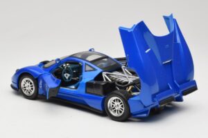 Pagani Zonda C12 Kék Solido 1:18 8172 Fém – 5. kép a 8-ből