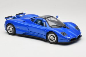 Pagani Zonda C12 Kék Solido 1:18 8172 Fém – 6. kép a 8-ből