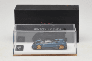Pagani Zonda Tricolore Exposed Carbon Kék Henson & Heaven 1:64 PZTECB01 Fém – 7. kép a 7-ből