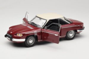 Panhard 24 CT Piros Solido 1:18 1832500 Fém – 2. kép a 8-ből