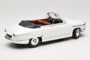 Panhard PL17 Kabrió Fehér Solido 1:18 8174 Fém – 3. kép a 8-ből