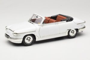 Panhard PL17 Kabrió Fehér Solido 1:18 8174 Fém