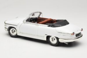 Panhard PL17 Kabrió Fehér Solido 1:18 8174 Fém – 7. kép a 8-ből