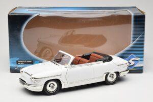 Panhard PL17 Kabrió Fehér Solido 1:18 8174 Fém – 8. kép a 8-ből