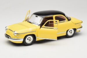 Panhard PL17 Sárga Solido 1:18 8173 Fém – 2. kép a 8-ből