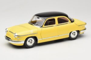 Panhard PL17 Sárga Solido 1:18 8173 Fém
