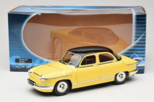 Panhard PL17 Sárga Solido 1:18 8173 Fém – 8. kép a 8-ből
