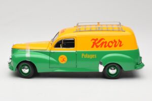 Peugeot 203 Break Tole Knorr Solido 1:18 8426 Fém – 4. kép a 8-ből