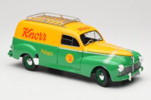 Peugeot 203 Break Tole Knorr Solido 1:18 8426 Fém – 6. kép a 8-ből