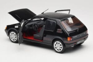 Peugeot 205 GTI 1.9 Fekete Norev 1:18 184854 Fém – 5. kép a 8-ből