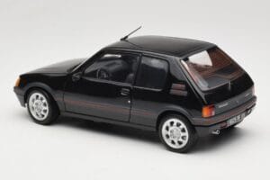 Peugeot 205 GTI 1.9 Fekete Norev 1:18 184854 Fém – 7. kép a 8-ből