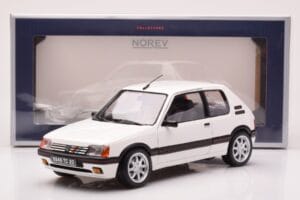 Peugeot 205 GTi 1.9 Meije Fehér Norev 1:18 184842 Fém – 8. kép a 8-ből