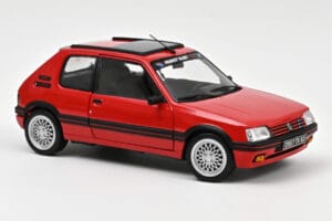 Peugeot 205 GTi 1.9 PTS Deco Vallelunga Piros Norev 1:18 184846 Fém