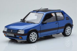 Peugeot 205 GTi 1.9 Tetőablakkal Miami Kék Norev 1:18 184844 Fém