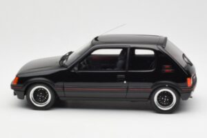 Peugeot 205 GTI Gutmann Fekete Otto 1:18 OT796 Gyanta – 3. kép a 6-ből