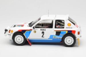 Peugeot 205 T16 #2 A. Vatanen / T. Harryman Rally Monte Carlo 1985 Norev 1:18 184864 Fém – 4. kép a 8-ből