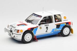 Peugeot 205 T16 #2 A. Vatanen / T. Harryman Rally Monte Carlo 1985 Norev 1:18 184864 Fém