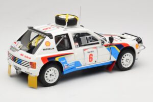 Peugeot 205 T16 Peugeot Talbot Sport T. Salonen / S. Harjanne Safari Rally 1985 Otto 1:18 OT1161 Gyanta – 2. kép a 6-ből