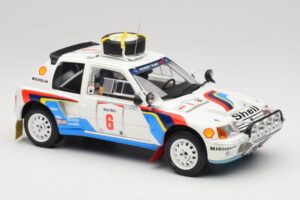 Peugeot 205 T16 Peugeot Talbot Sport T. Salonen / S. Harjanne Safari Rally 1985 Otto 1:18 OT1161 Gyanta – 4. kép a 6-ből