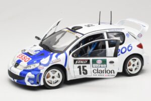 Peugeot 206 WRC #15 G. Panizzi / H. Panizzi WRC 1999 Solido 1:18 9016 Fém – 2. kép a 8-ből