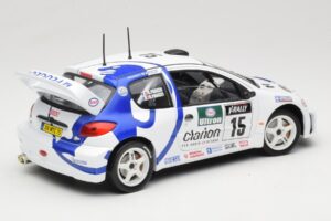 Peugeot 206 WRC #15 G. Panizzi / H. Panizzi WRC 1999 Solido 1:18 9016 Fém – 3. kép a 8-ből