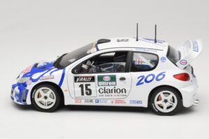 Peugeot 206 WRC #15 G. Panizzi / H. Panizzi WRC 1999 Solido 1:18 9016 Fém – 4. kép a 8-ből
