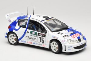 Peugeot 206 WRC #15 G. Panizzi / H. Panizzi WRC 1999 Solido 1:18 9016 Fém – 6. kép a 8-ből