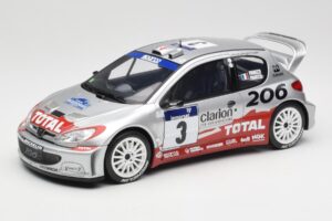 Peugeot 206 WRC #3 G. Panizzi / H. Panizzi Rally Tour de Corse 2002 Otto 1:18 OT1085 Gyanta