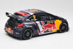 Peugeot 208 WRX #9 S. Loeb World RX of Belgium 2018 Otto 1:18 OT455 Gyanta – 2. kép a 6-ből