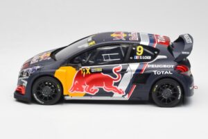Peugeot 208 WRX #9 S. Loeb World RX of Belgium 2018 Otto 1:18 OT455 Gyanta – 3. kép a 6-ből
