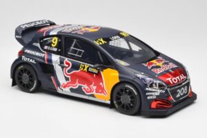 Peugeot 208 WRX #9 S. Loeb World RX of Belgium 2018 Otto 1:18 OT455 Gyanta – 4. kép a 6-ből