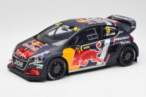 Peugeot 208 WRX #9 S. Loeb World RX of Belgium 2018 Otto 1:18 OT455 Gyanta