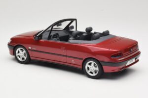 Peugeot 306 Kabrió Piros Otto 1:18 OT042 Gyanta – 5. kép a 6-ből