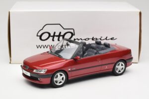 Peugeot 306 Kabrió Piros Otto 1:18 OT042 Gyanta – 6. kép a 6-ből