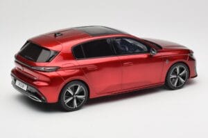 Peugeot 308 GT P5 Elixir Red Otto 1:18 OT1140 Gyanta – 2. kép a 6-ből