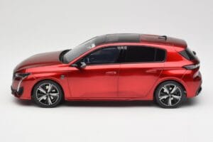 Peugeot 308 GT P5 Elixir Red Otto 1:18 OT1140 Gyanta – 3. kép a 6-ből