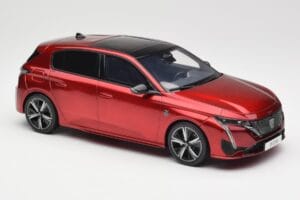 Peugeot 308 GT P5 Elixir Red Otto 1:18 OT1140 Gyanta – 4. kép a 6-ből