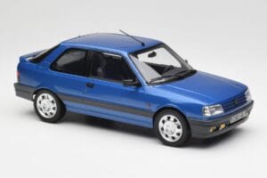 Peugeot 309 GTi16 Miami Kék Norev 1:18 184881 Fém – 4. kép a 6-ből