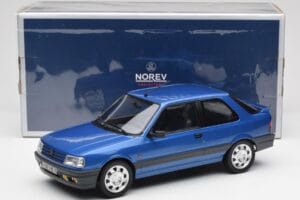 Peugeot 309 GTi16 Miami Kék Norev 1:18 184881 Fém – 6. kép a 6-ből
