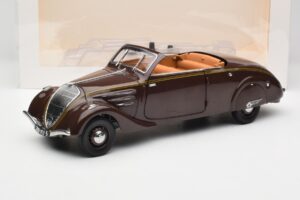 Peugeot 402 Eclipse Csokoládé Norev 1:18 184873 Fém – 12. kép a 12-ből