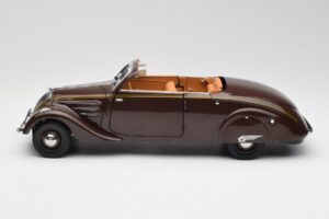 Peugeot 402 Eclipse Csokoládé Norev 1:18 184873 Fém – 7. kép a 12-ből