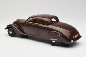 Peugeot 402 Eclipse Csokoládé Norev 1:18 184873 Fém – 10. kép a 12-ből