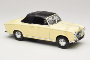 Peugeot 403 Kabrió Bézs Welly 1:18 12551HW Fém – 4. kép a 6-ből