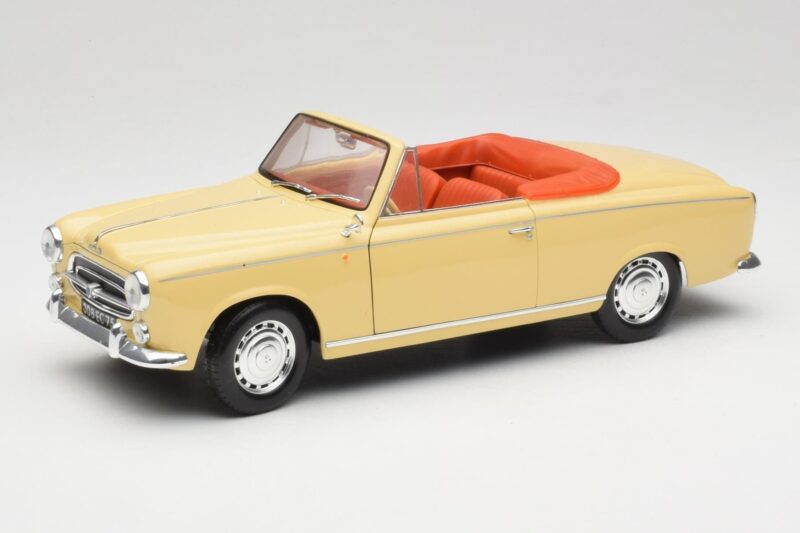 Peugeot 403 Kabrió Homokos Sárga Solido 1:18 8165 Fém