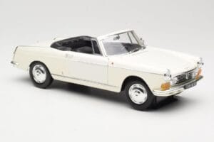 Peugeot 404 Kabrió Fehér Norev 1:18 184746 Fém – 6. kép a 8-ből