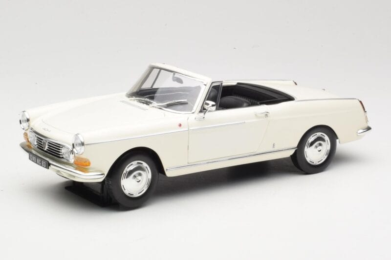 Peugeot 404 Kabrió Fehér Norev 1:18 184746 Fém