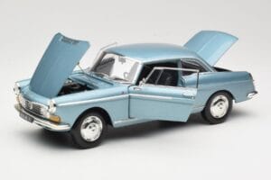 Peugeot 404 Coupe Kék Norev 1:18 184745 Fém – 2. kép a 8-ből