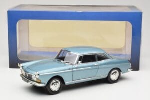 Peugeot 404 Coupe Kék Norev 1:18 184745 Fém – 8. kép a 8-ből