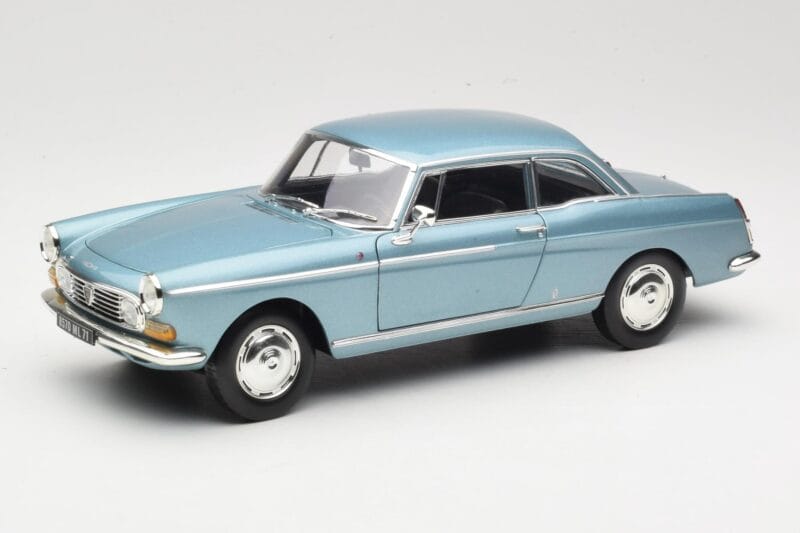 Peugeot 404 Coupe Kék Norev 1:18 184745 Fém