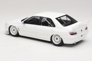 Peugeot 406 by Khyzyl Saleem Fehér Otto 1:18 OT1284 Gyanta – 5. kép a 6-ből